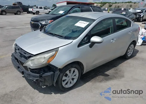 2013 Kia Rio Lx из США, поврежденный, VIN KNADM4A32D6283913